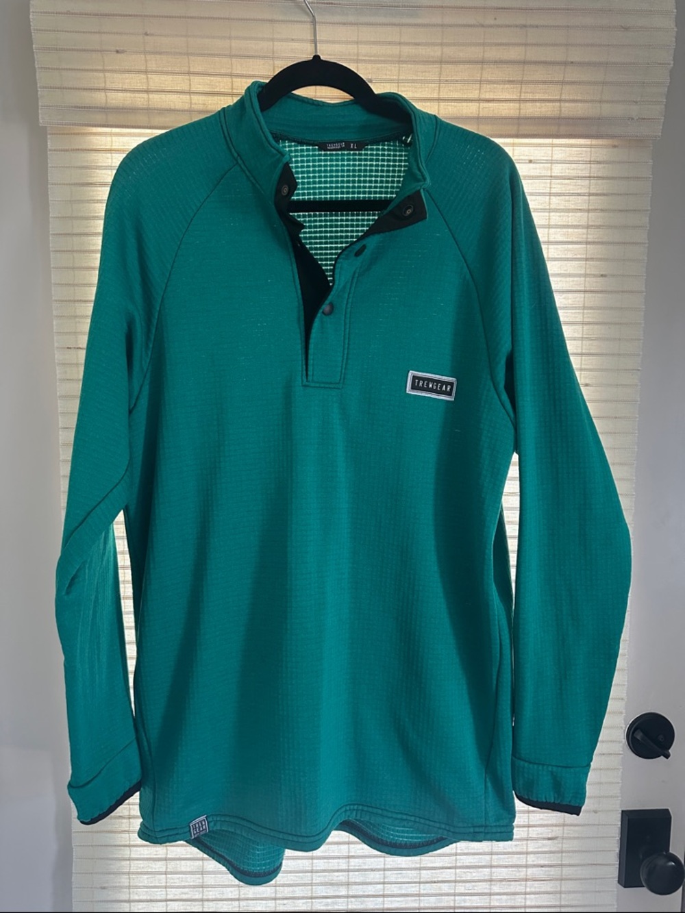 Women's Teal Ski Pullover Jacket